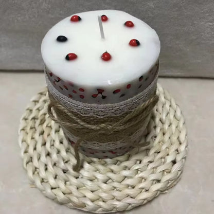 Creative Coffee Bean Scented Candles Home Decor Household Soy Wax Pillar Candles Wedding Candles Romantic Dinner Spa Candles