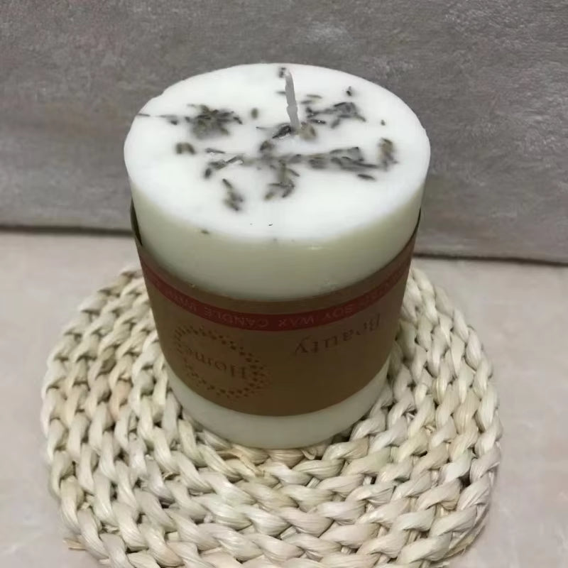 Creative Coffee Bean Scented Candles Home Decor Household Soy Wax Pillar Candles Wedding Candles Romantic Dinner Spa Candles