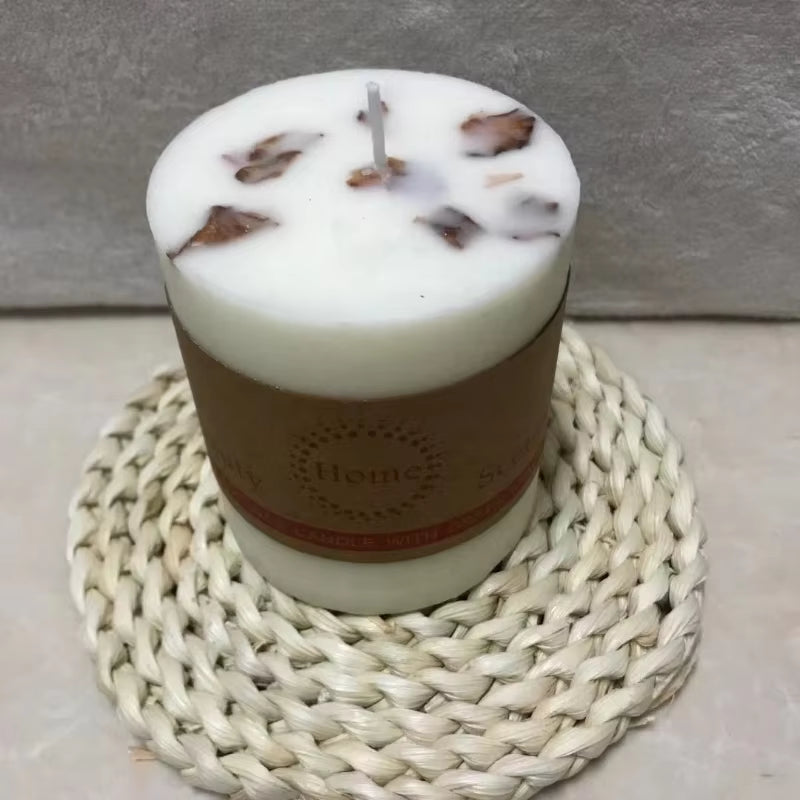 Creative Coffee Bean Scented Candles Home Decor Household Soy Wax Pillar Candles Wedding Candles Romantic Dinner Spa Candles
