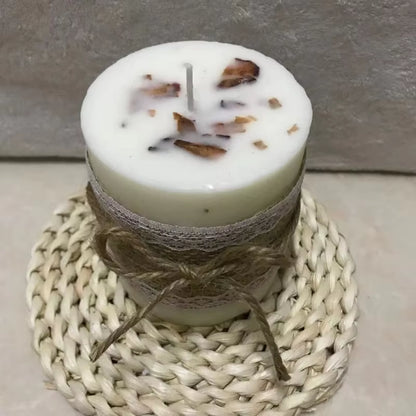 Creative Coffee Bean Scented Candles Home Decor Household Soy Wax Pillar Candles Wedding Candles Romantic Dinner Spa Candles